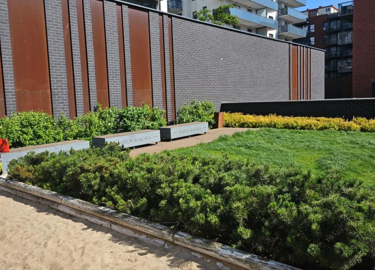 Gdansk Bastion Walowa 25 D Apartament Parking アパート