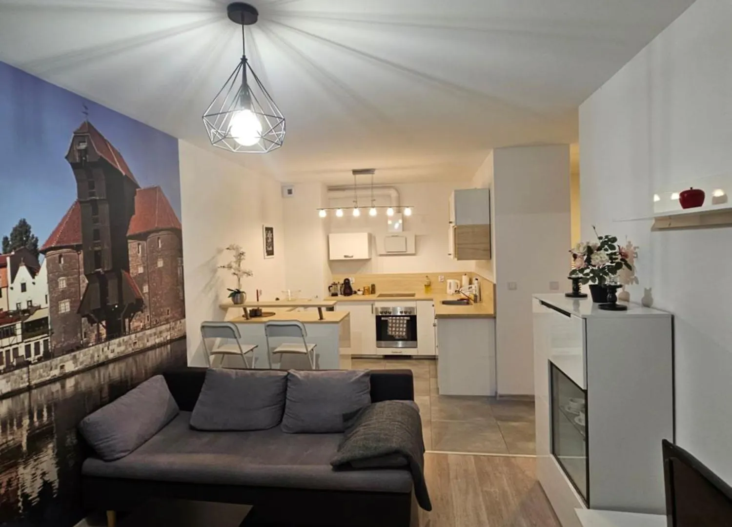 アパート Gdansk Bastion Walowa 25 D Apartament Parking ポーランド